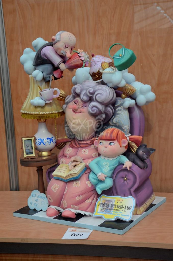 Año 2015, falla Exposición, Micer Masco, Álvaro Baca, sección especial Infantil, Artista: Sergio Edo Llopis.