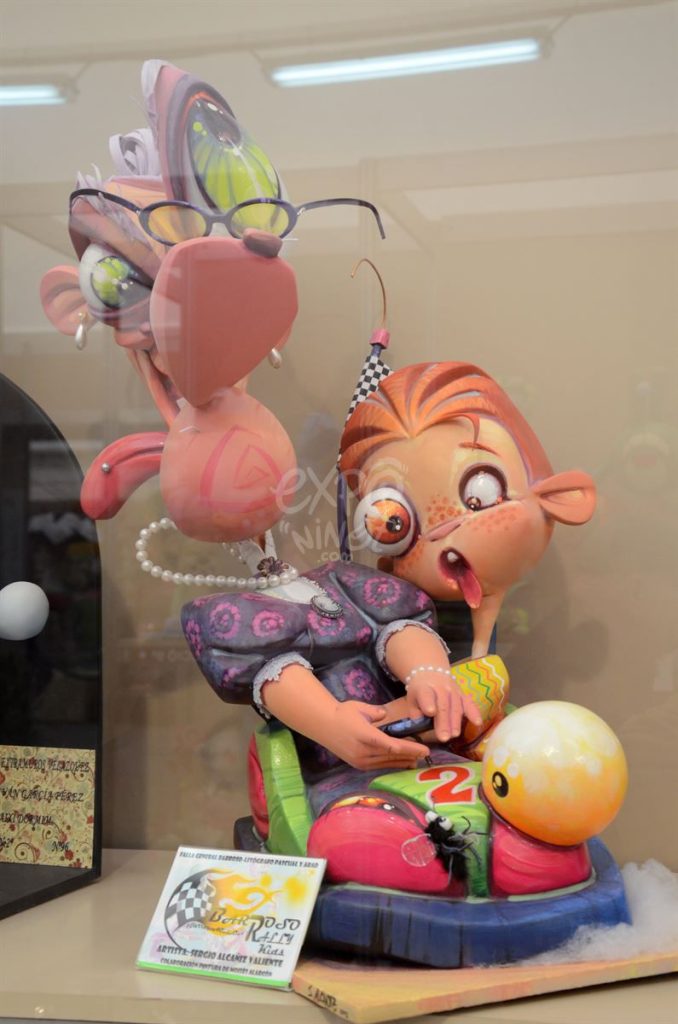 Año 2015, falla General Barroso, Litógrafo Pascual Abad, sección segunda Infantil, sección segunda, Infantil, Artista: Sergio Alcañiz Valiente.