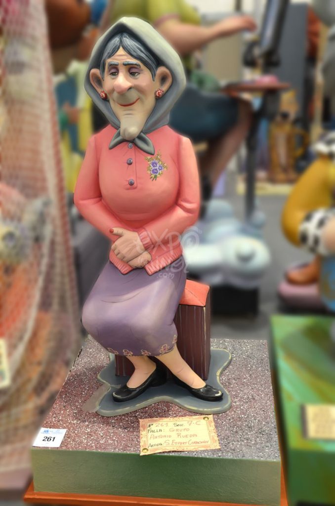 Año 2015, falla Grupo Antonio Rueda, sección séptima a, Artista: Salvador Espert Corachán.