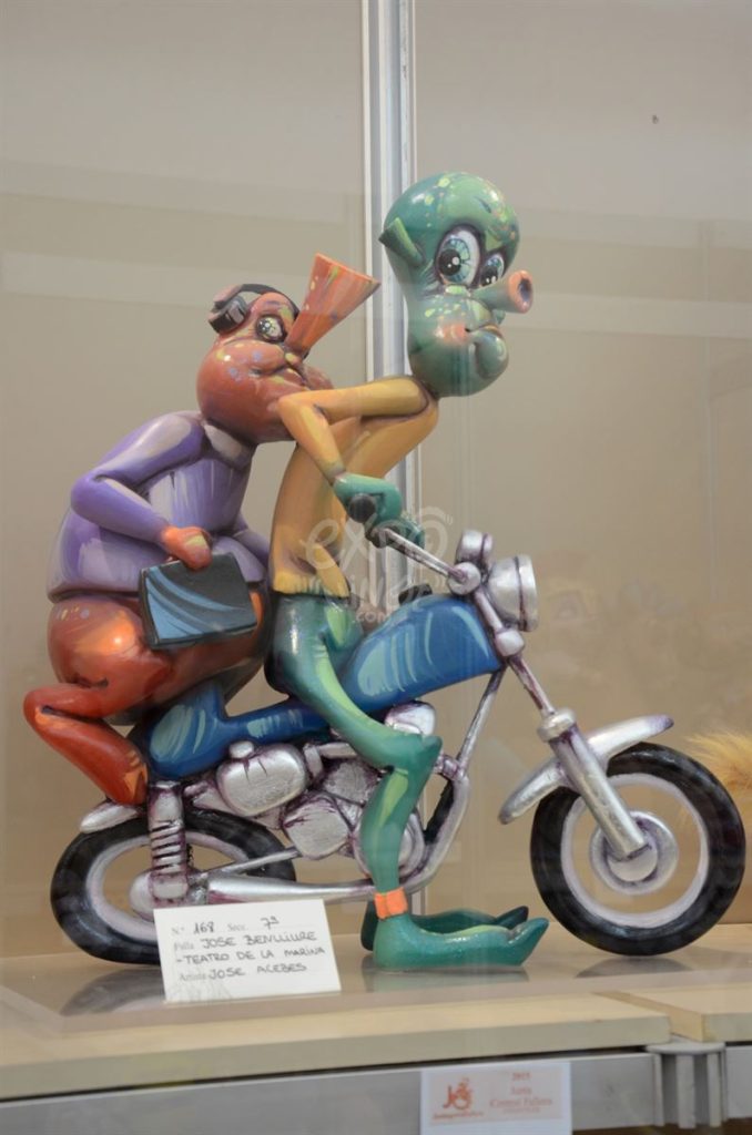 Año 2015, falla José Benlliure, Teatro de la Marina, sección séptima Infantil, Artista: José Acebes Rodríguez.