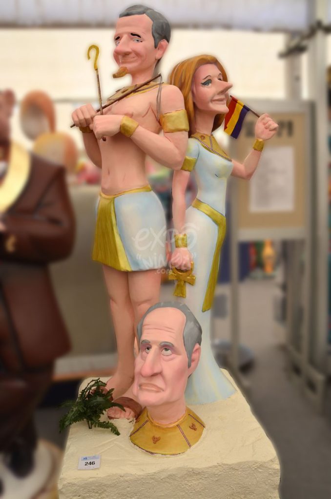 Año 2015, falla José Soto Micó, Síndico Mocholí, sección quinta b, Artista: Aitor García.