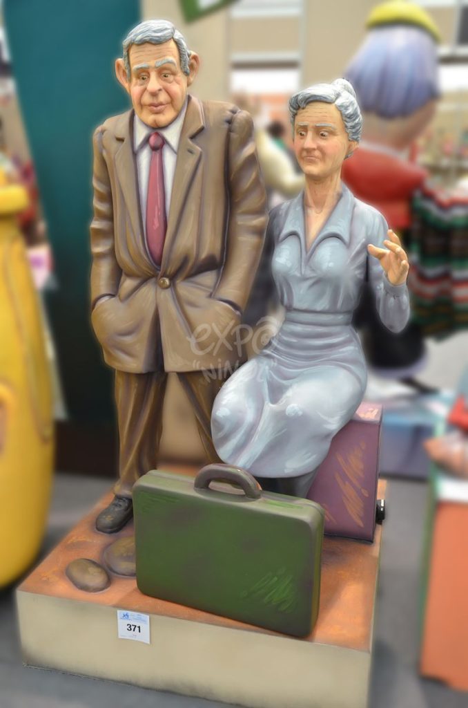 Año 2015, falla Josep María Bayarri, Los Isidros, sección sexta b, Artista: Pascual P. Martínez.
