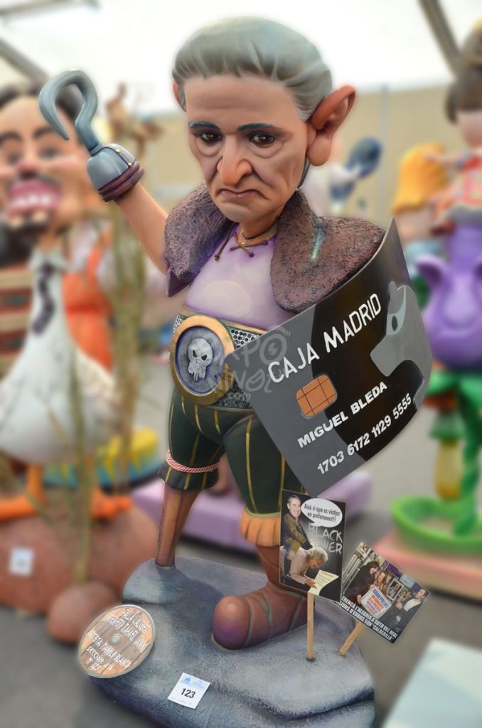 Año 2015, falla L’Alguer, Ingeniero Rafael Janini, sección cuarta a, Artista: Manuel Blanco Climent.