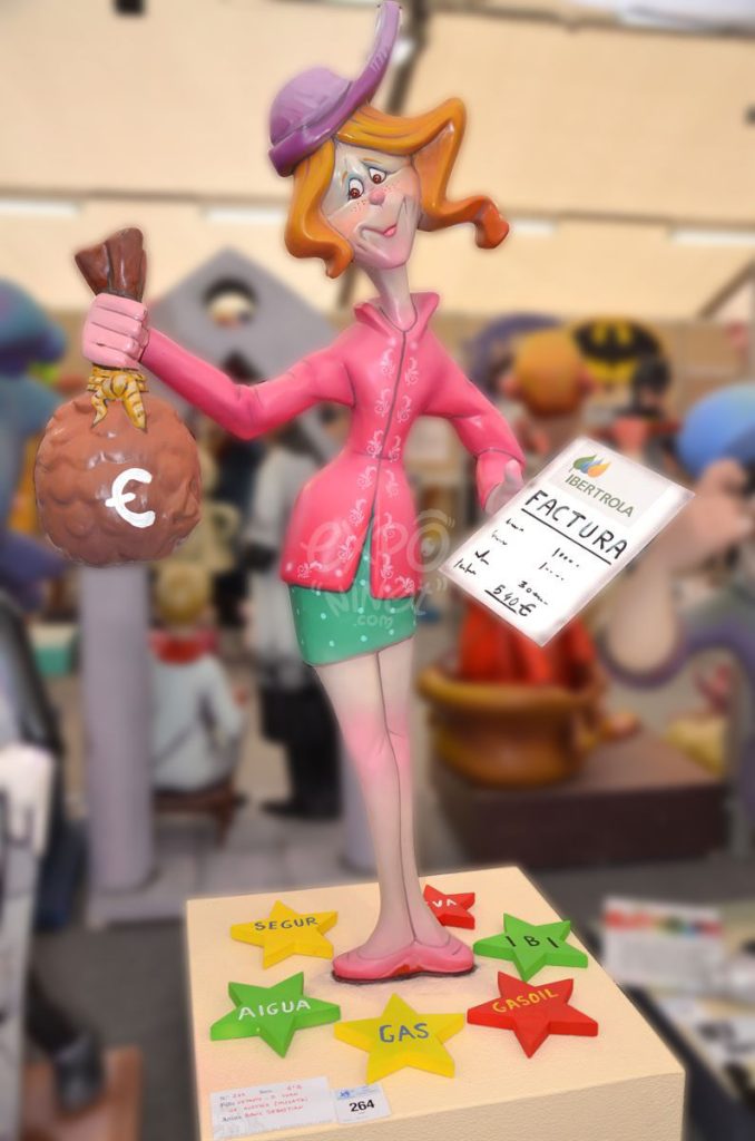 Año 2015, falla Lepanto, Don Juan de Austria, sección sexta b, Artista: Raúl Sebastián Falaguera.