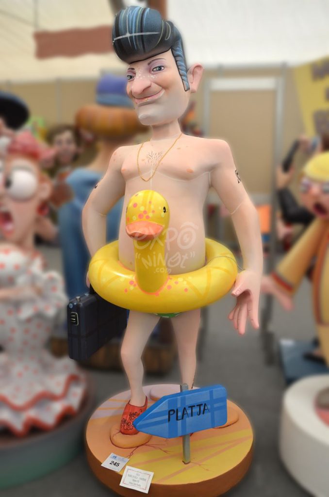 Año 2015, falla Manuel de Falla, Avenida Tamarindos, sección cuarta b, Artista: Lorenzo Fandos Ayoro.