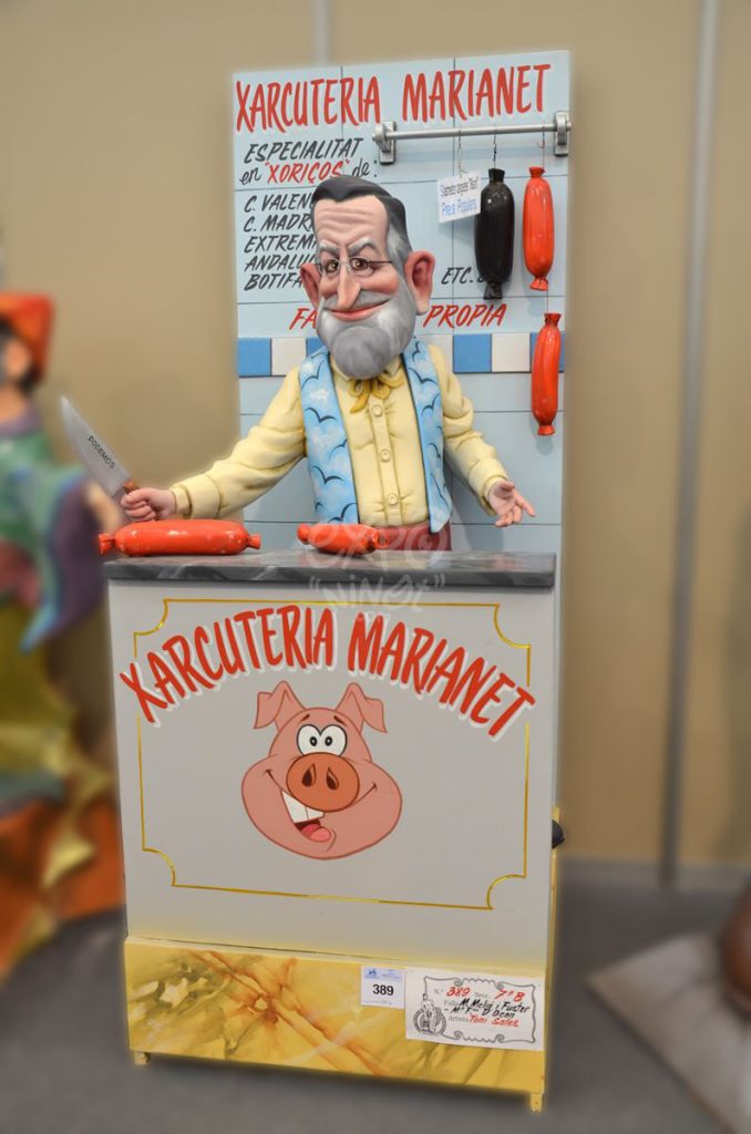 Año 2015, falla Manuel Meliá y Fuster, María Fernanda D’Ocon, sección séptima b, Artista: Antonio Sales Asián.