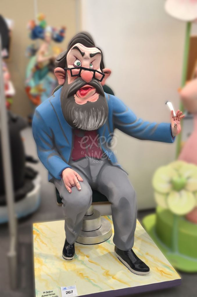 Año 2015, falla Mariano Benlliure, Acequia de Tormos, sección cuarta b, Artista: Javier Arévalo Castilla.