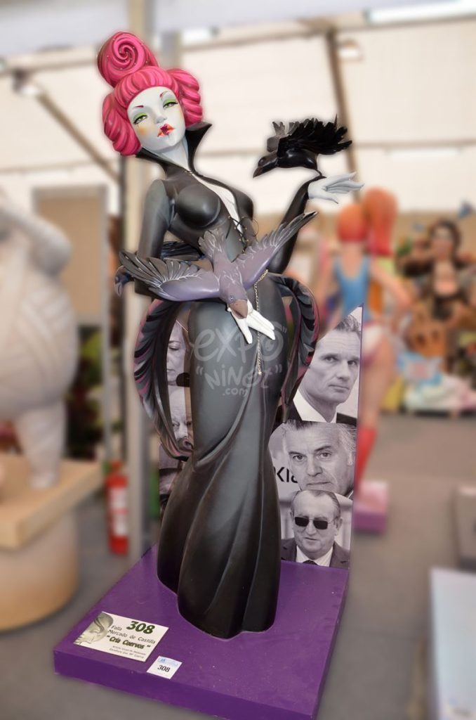 Año 2015, falla Mercado de Castilla, sección cuarta a, Artista: Vicent Maldonado.