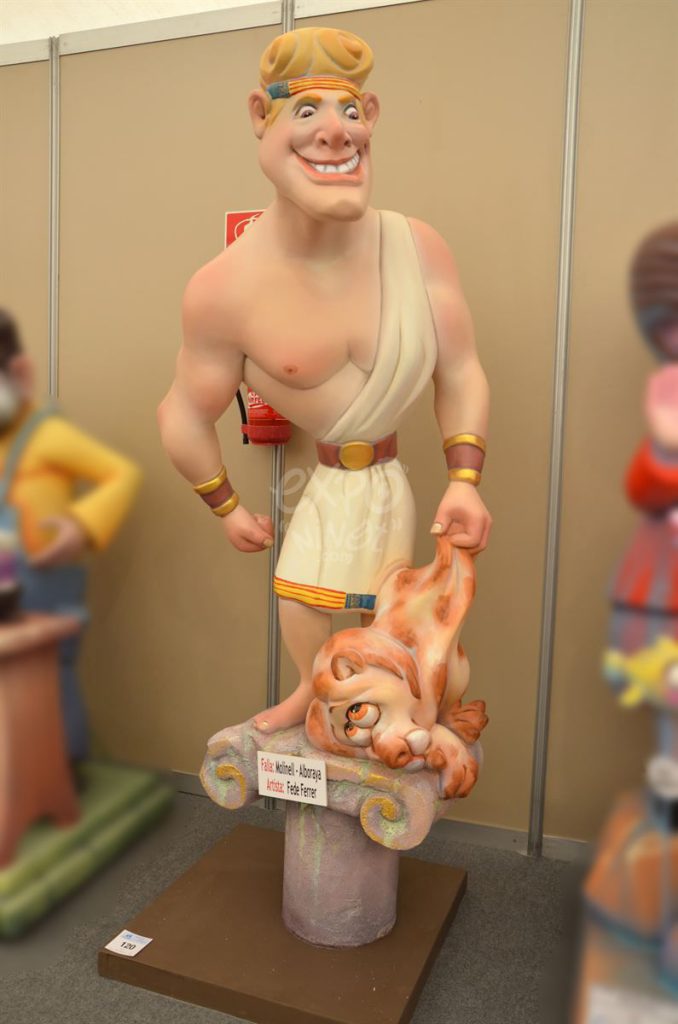 Año 2015, falla Molinell, Alboraya, sección segunda a, Artista: Fede Ferrer García.