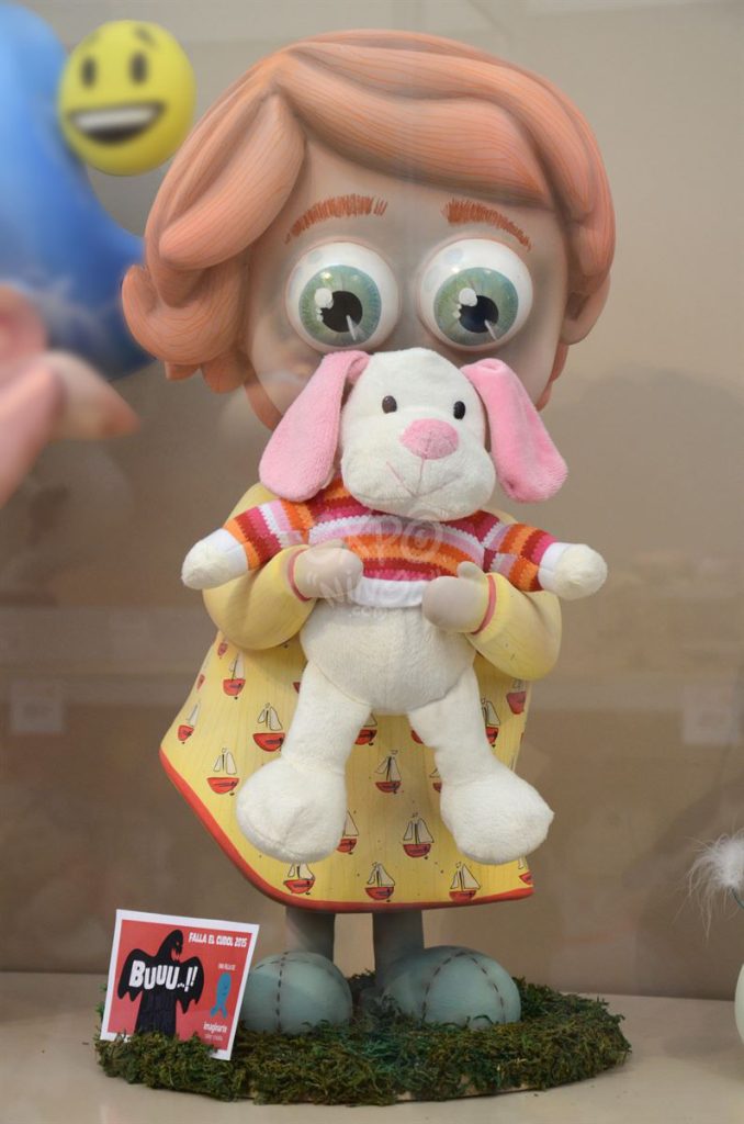 Año 2015, falla Montortal, Torrefiel, sección cuarta Infantil, Artista: ImaginARTE.