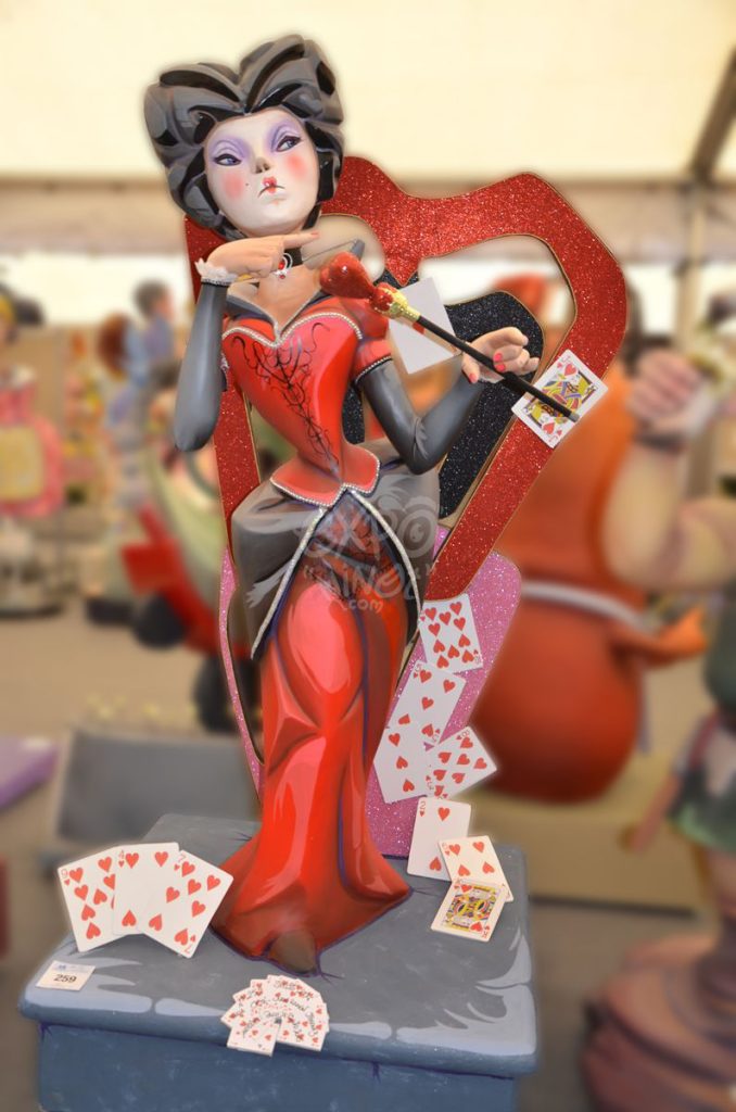 Año 2015, falla Oltá, Juan Ramón Jiménez, sección segunda a, Artista: David Zahonero del Fresno.