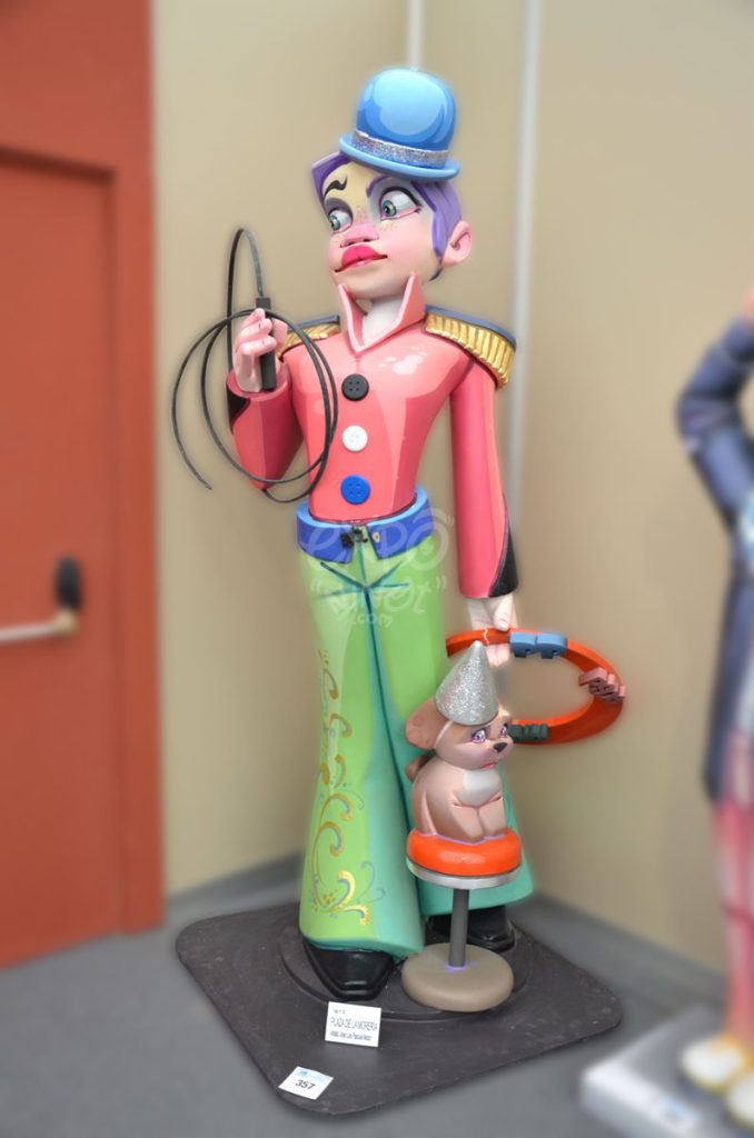 Año 2015, falla Plaza de la Morería, sección sexta c, Artista: José Luis Pascual Nebot.