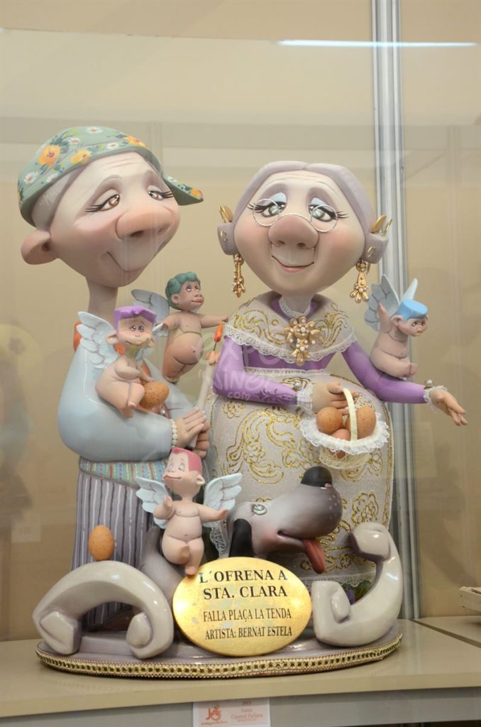 Año 2015, falla Plaza de la Tienda, sección quinta Infantil, Artista: Bernardo Estela Parra.