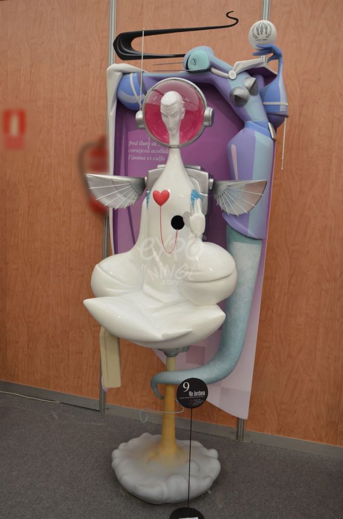 Año 2015, falla Plaza de Na Jordana, sección especial, Artista: Gabriel Sanz, José Latorre.