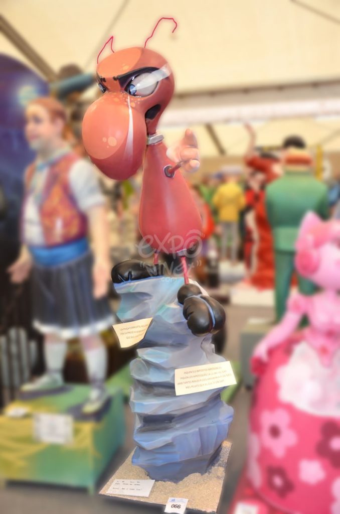 Año 2015, falla Plaza del Árbol, sección séptima a, Artista: José Luis Gómez Mira.