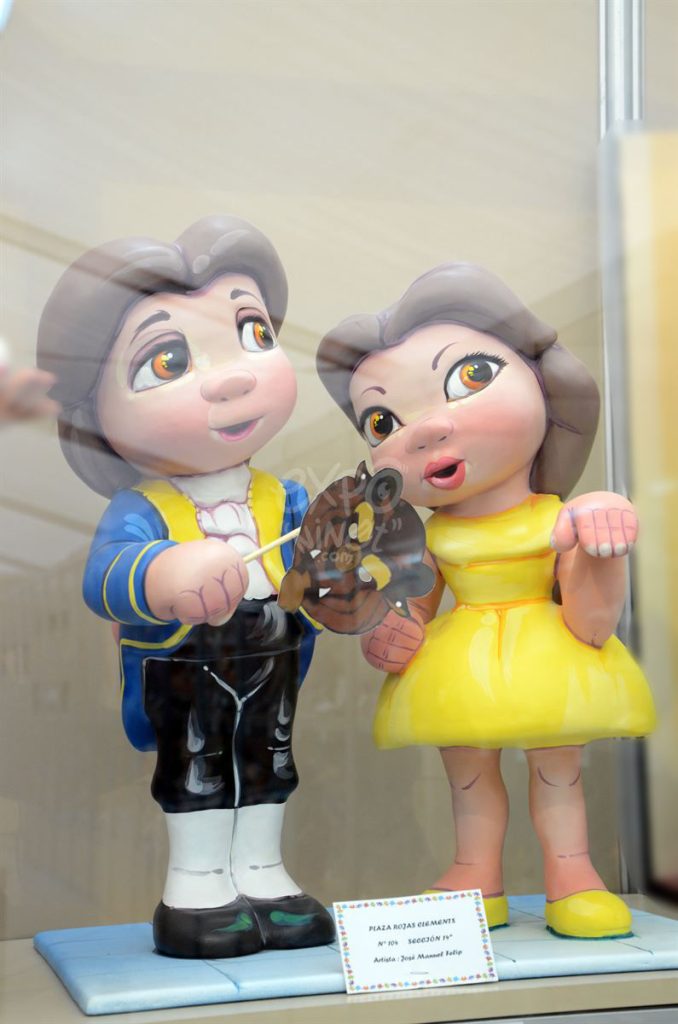 Año 2015, falla Plaza Rojas Clemente, sección decimocuarta Infantil, Artista: José Manuel Felip Gómez.