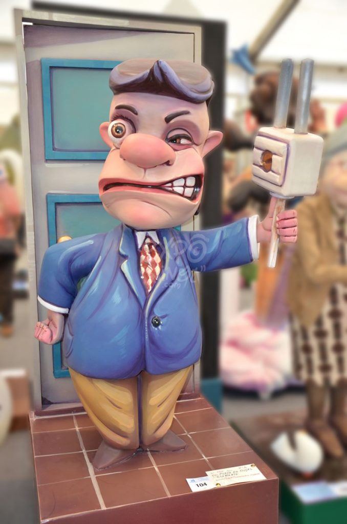 Año 2015, falla Plaza Rojas Clemente, sección séptima a, Artista: Miguel Banaclocha Rausell.