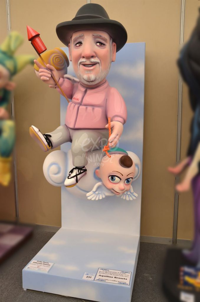 Año 2015, falla Poeta Alberola, Totana, sección segunda a, Artista: Xavier Herrero Martínez.