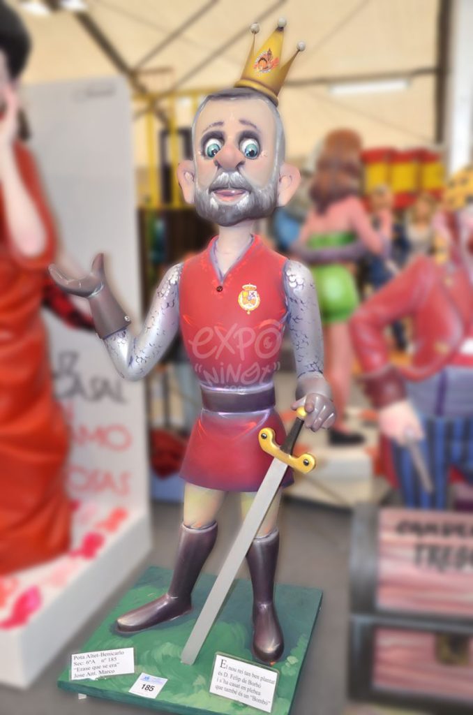Año 2015, falla Poeta Altet, Benicarló, sección sexta a, Artista: José Antonio Marco Gómez.