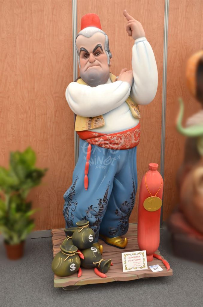 Año 2015, falla Quart, Palomar, sección primera a, Artista: José Manuel Gramaje Listerri.