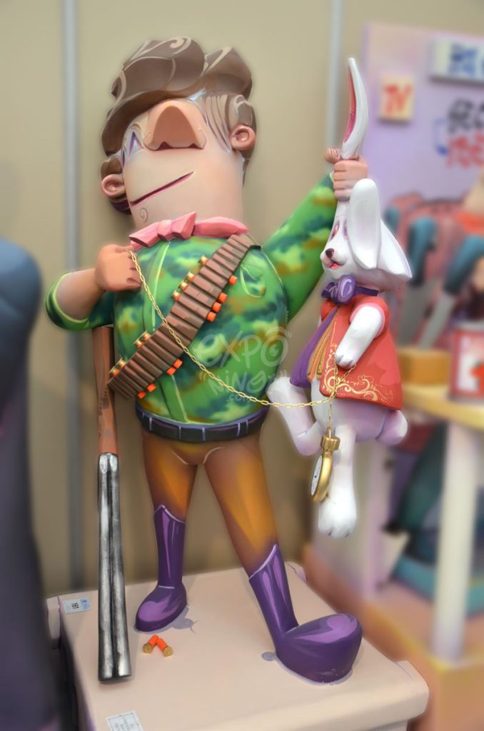 Año 2015, falla Regne de Valencia, Ciscar, sección tercera b, Artista: Francisco Borja Ripollés.