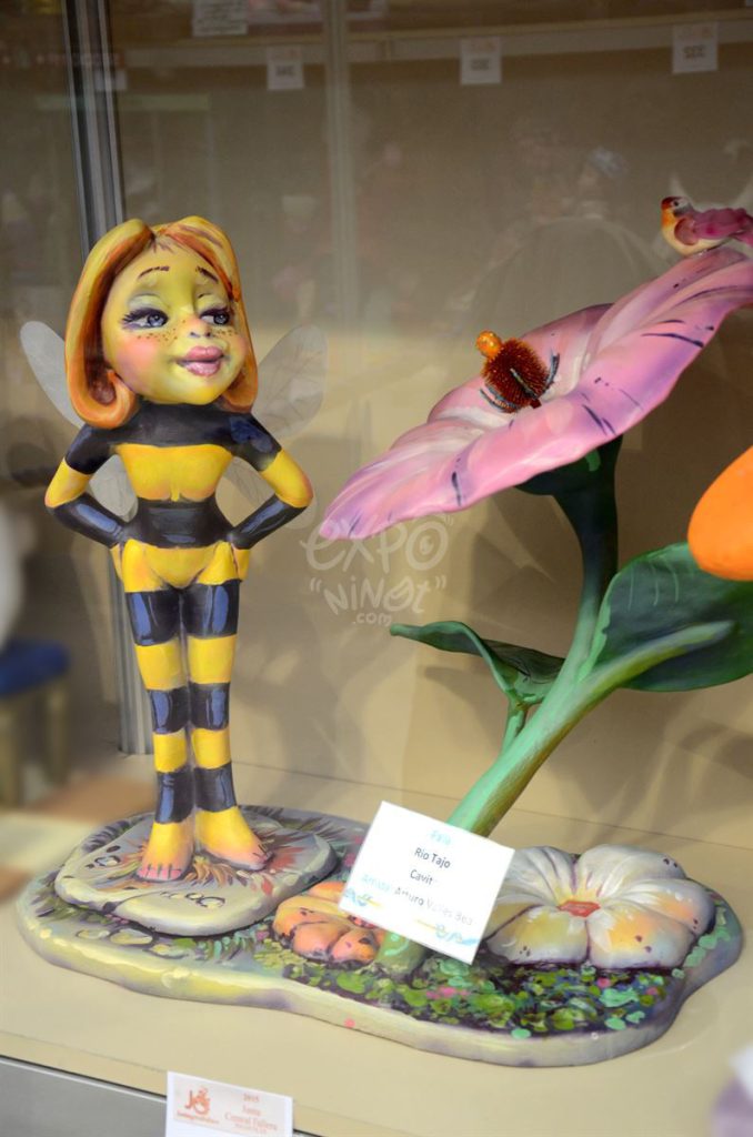 Año 2015, falla Rio Tajo, Cavite, sección decimoséptima Infantil, Artista: Arturo Vallés Bea.