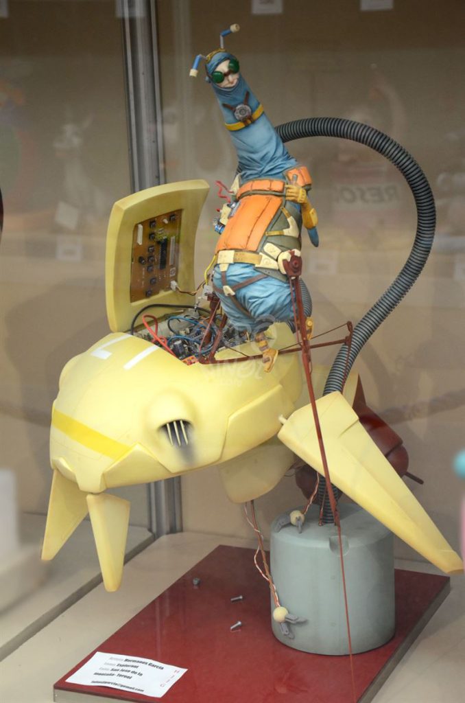 Año 2015, falla San José de la Montaña, Teruel, sección decimoquinta Infantil, Artista: Juan Jesús García.