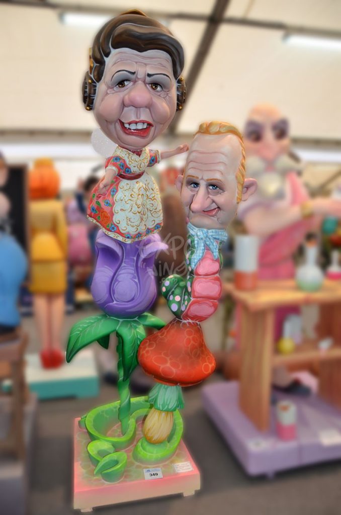 Año 2015, falla Santos Justo y Pastor, Serrería, sección tercera a, Artista: José Miguel Corachán Lagunas.