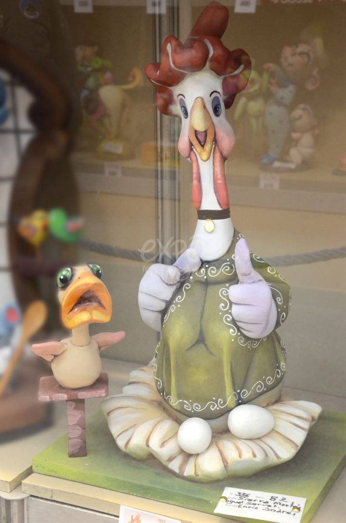 Año 2015, falla Sierra Martes, Miguel Servet, sección octava Infantil, Artista: Enric Andrés Alandi.