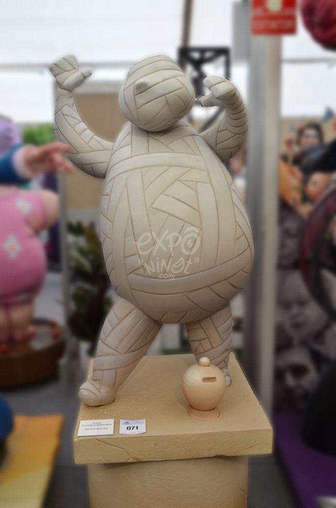 Año 2015, falla Trinidad, Alboraya, sección cuarta a, Artista: Carlos Borrás Cabo.