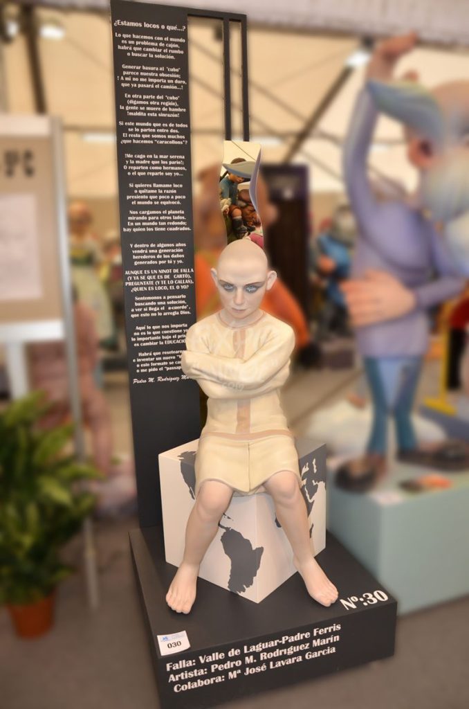 Año 2015, falla Valle de Laguar, Padre Ferris, sección sexta a, Artista: Pedro Rodríguez Marín.