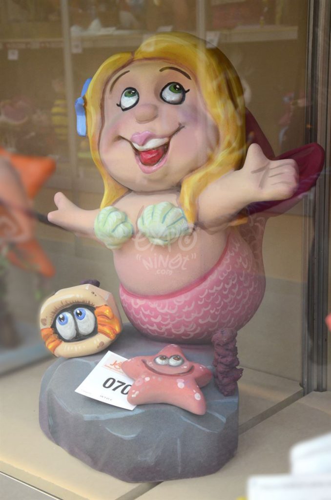 Año 2015, falla Vidal de Canelles, Sánchez Coello, sección octava Infantil, Artista: Fernando Martínez.