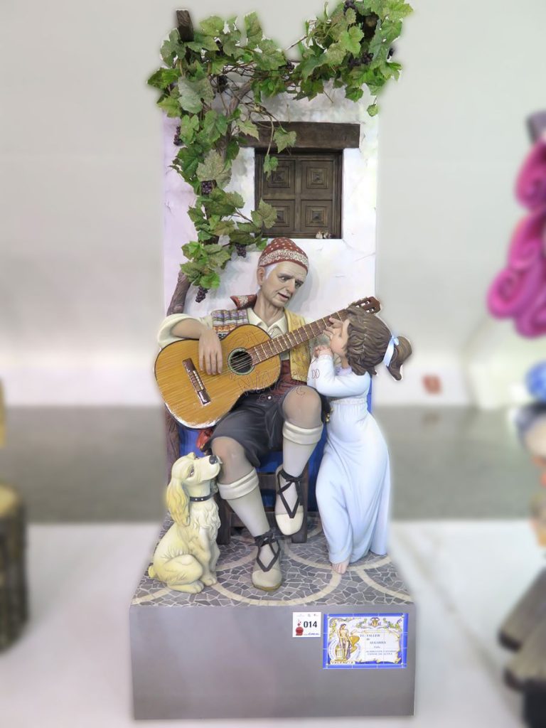 Año 2016, falla Almirante Cadarso, Conde Altea, Artista: Manuel Algarra Salinas.