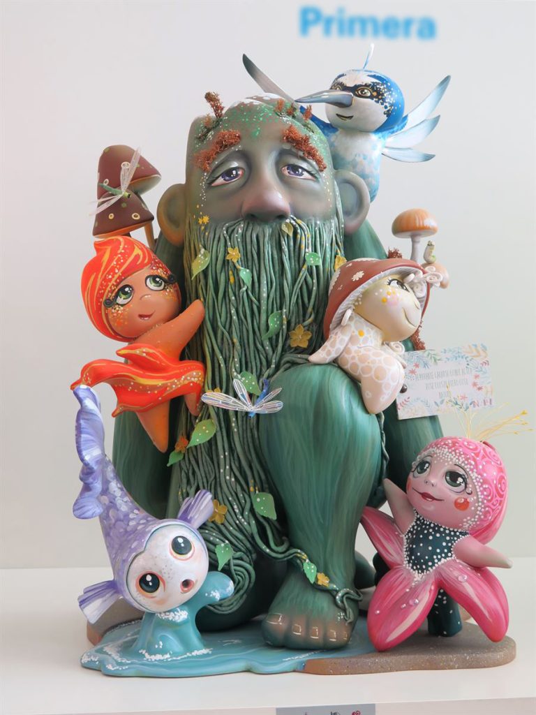 Año 2016, falla Almirante Cadarso, Conde Altea, sección primera Infantil, Artista: José Luis Platero Cosí.