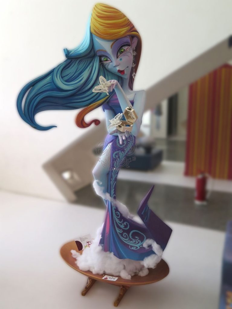 Año 2016, falla Avenida del Oeste, Artista: Manuel Martínez Reig.