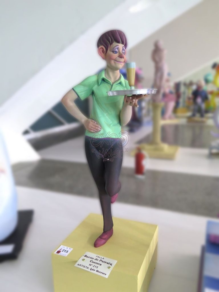 Año 2016, falla Barón de Patraix, Cuenca, Artista: Luis Herrero Gargallo.
