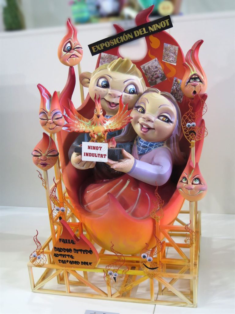 Año 2016, falla Barrio Beteró, sección especial Infantil, Artista: Salva Dolz Rubio.