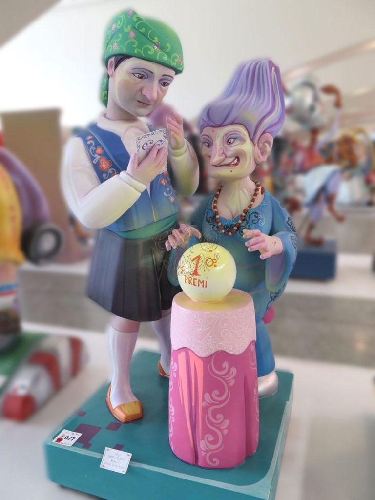 Año 2016, falla Barrio de San José, Artista: Lorenzo Fandos Ayoro.