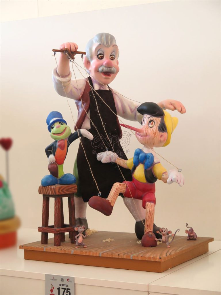 Año 2016, falla Barrio Monte de Piedad, sección decimoséptima Infantil, Artista: Pascual Montes Carrasco.