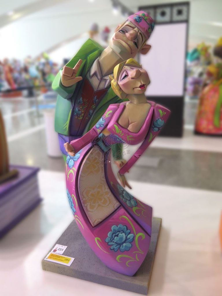 Año 2016, falla Carrera San Luis, Rafael Albiñana, Artista: Pedro Espadero Colmenar.