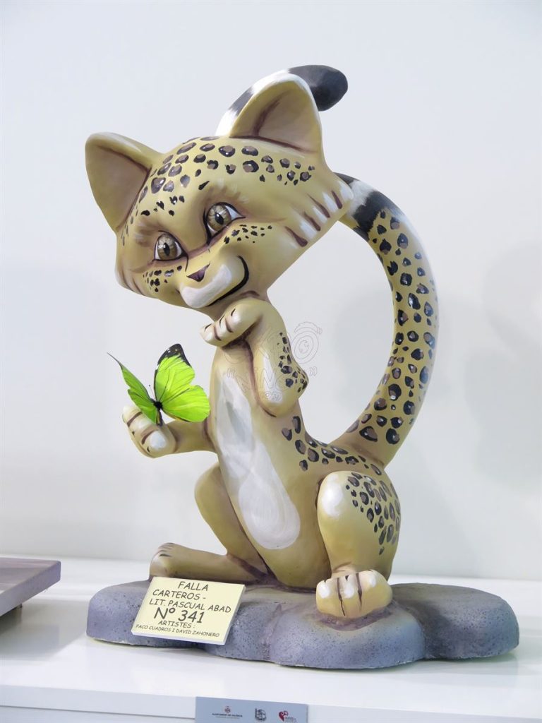 Año 2016, falla Carteros, Litógrafo Pascual Abad, sección decimocuarta Infantil, Artista: David Zahonero del Fresno.
