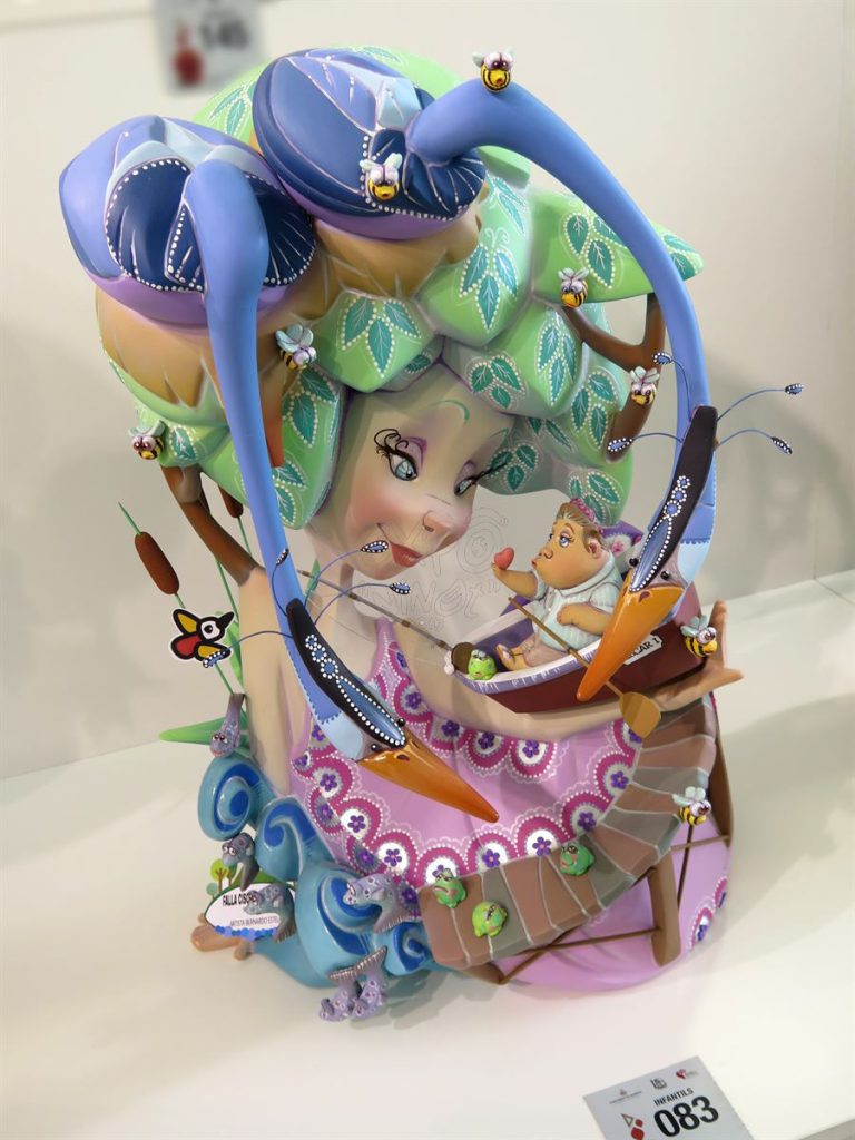 Año 2016, falla Ciscar, Burriana, sección especial Infantil, Artista: Bernardo Estela Parra.