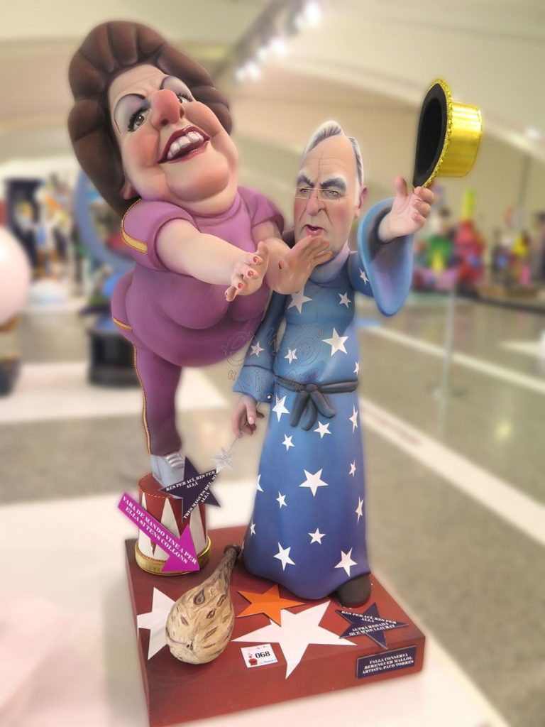 Año 2016, falla Conserva, Berenguer Mallol, Artista: Francisco Torres.