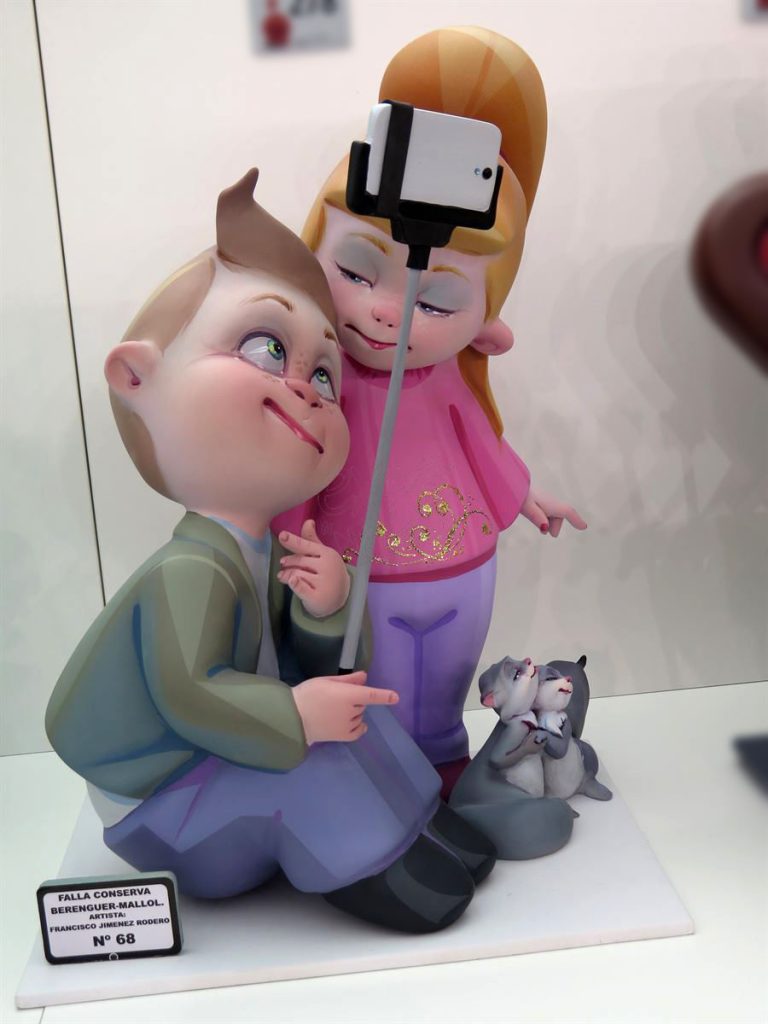Año 2016, falla Conserva, Berenguer Mallol, sección segunda Infantil, Artista: Francisco Jiménez Rodero.