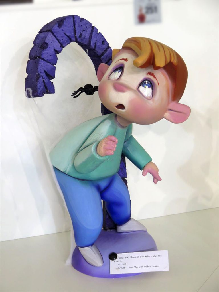 Año 2016, falla Doctor Manuel Candela, Avenida del Puerto, sección undécima Infantil, Artista: José Manuel Ribes López.