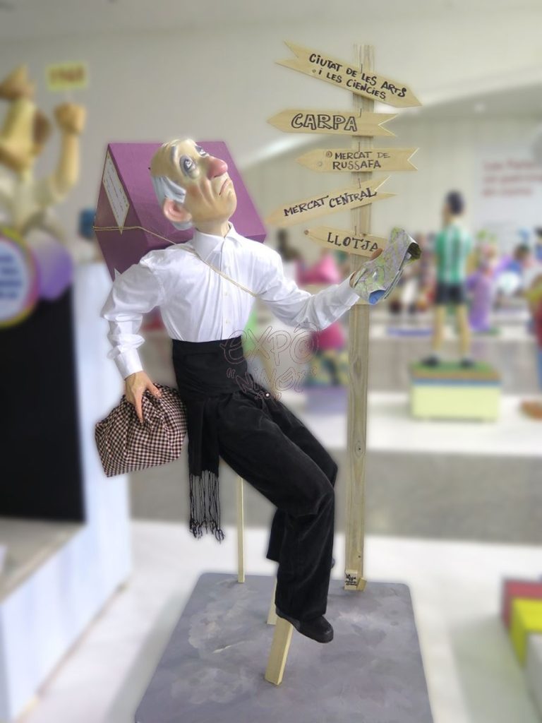 Año 2016, falla Doctor Sanchis Bergón, Turia, Artista: Juanjo García López.