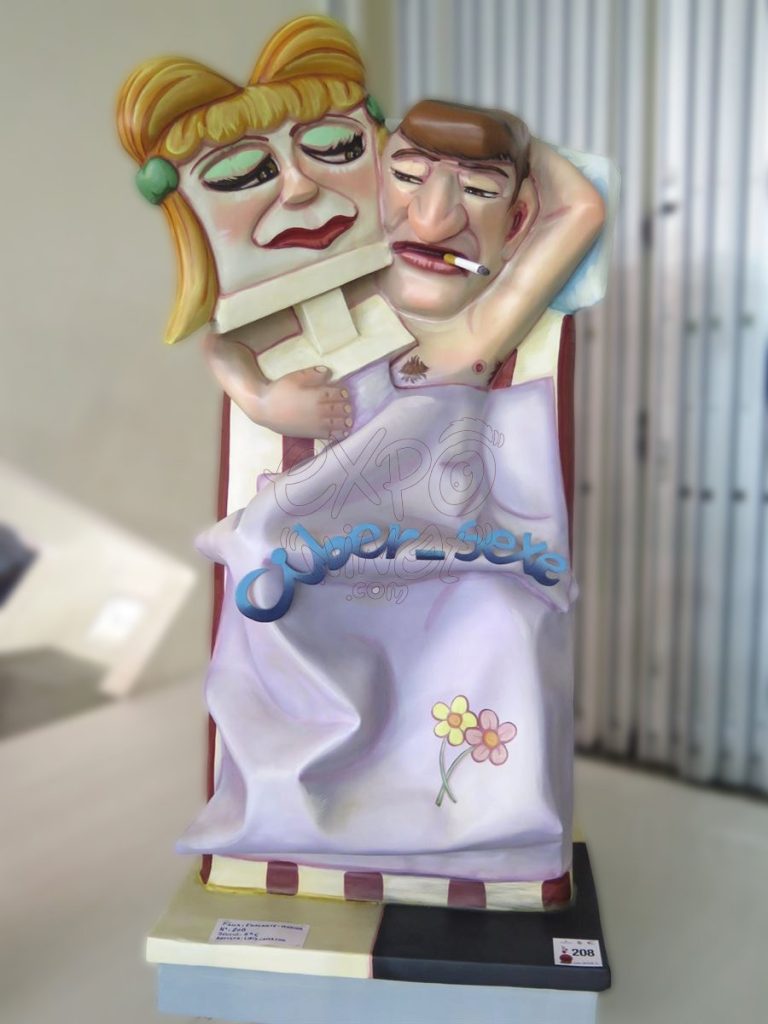Año 2016, falla Escalante, Marina, Artista: Luis Camacho Bataller.