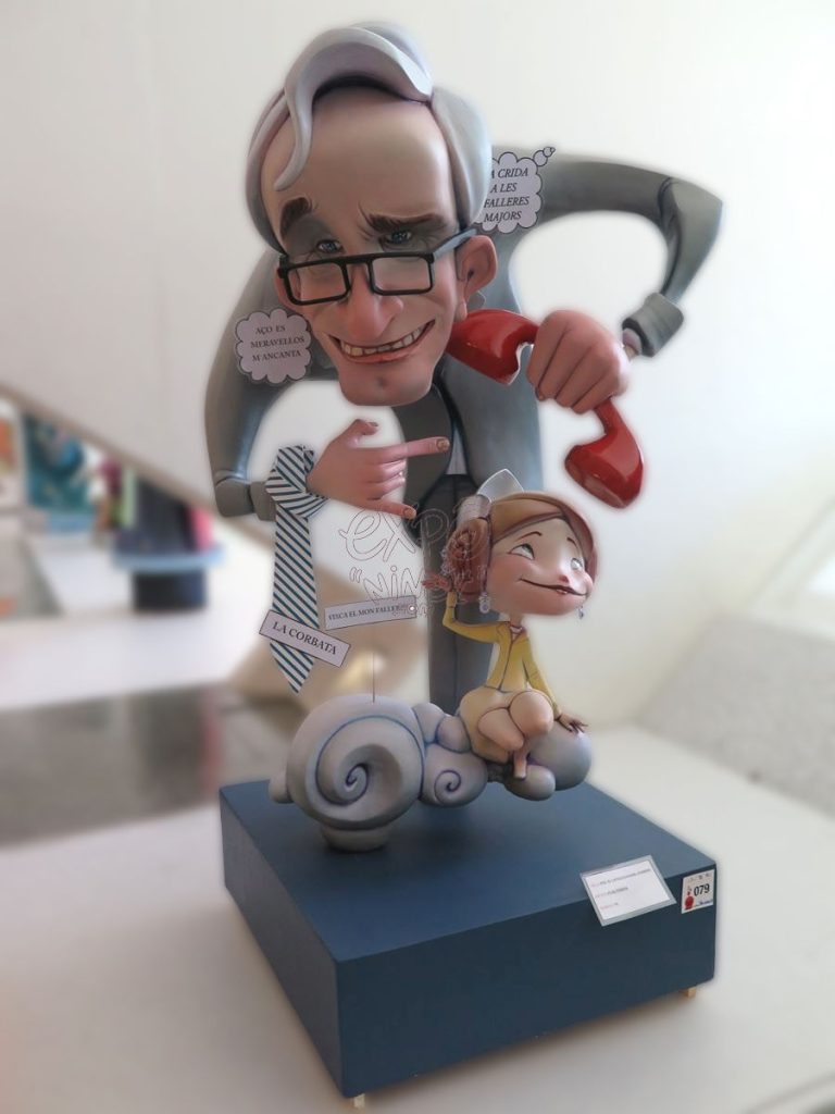 Año 2016, falla Fernando el Católico, Ángel Guimerá, Artista: Fede Ferrer García.