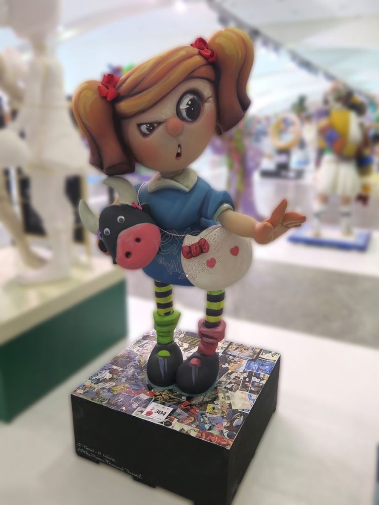 Año 2016, falla Isaac Peral, Méndez Núñez, Artista: Ignacio Ferrando Tamarit.