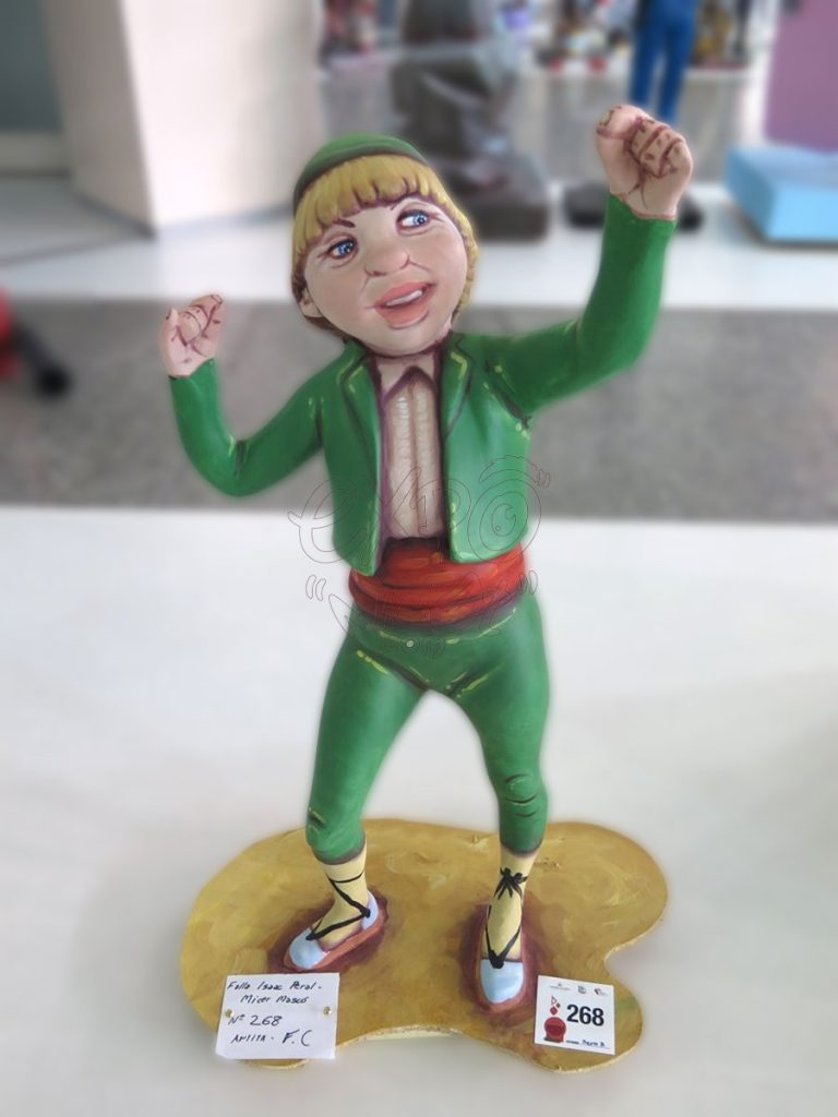Año 2016, falla Isaac Peral, Micer Mascó, Artista: Francisco Dauder Estopiña.